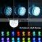 Light Weight Outdoor Blue RGB Waterproof Battery Powered Underwater LED Swimming Pool Lighting