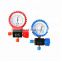 CT-466 ALA  Aluminum Single Manifold Gauge Set HVAC refrigeration system auto air conditioner AC Charging single manifold gauge