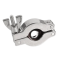 KF-10 Vacuum Clamp (Stainless)+Stainless Centering Ring + Viton Gasket