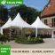 The European-style pagoda tent made of high-strength aluminum alloy can be used for weddings, outdoor activities and temporary living rooms