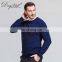 Men's Classic Cable Knit Cashmere Sweater Fashion Crew Neck Design