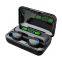 2023 Mini Sound F9 Earbuds Wireless BT5.3 9D TWS Bluetooth Earphone Waterproof 2200mAh Charging box