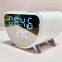 Manufacturer High quality 3 in 1 Wireless Charger 15W Fast Charging with Digital clock and Temperature display