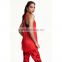 Fashion Red Women Yoga Wear Wholesale Gym Wear Sport Vest