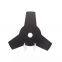 3T Black Grass Trimmer Blades Weed Eater Blade Brush Cutter Blade For Weeding