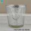 online silver mercury tea light holder / glass crystal candelabra/ glass candle cups                        
                                                Quality Choice