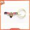 ODM very beautiful dancing girls diamond keychain