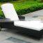 Natural color wicker outdoor furniture nice beach chair adjusable sun lounger                        
                                                Quality Choice