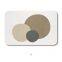 Wabi sabi style custom printing diatomite stone bath mat for bathroom