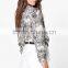 HAOHOO TROPICAL PRINT OVERSIZED SHIRT