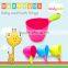 colorful plastic baby bath scoop