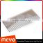 Lady rectangular steel comb hair comb packed in gift paper letter