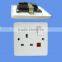 bakelite,BS,1G+ 13A wall switch socket