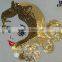 Mix flat tapping and sequin embroidery machine
