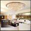 Modern Luxury LED Modern Crystal Ceiling Light Bedroom LED Absorb Dome Light