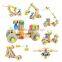 EN71 newest product toy vehicle wooden DIY toy OEM/ODM educational DIY toy for children