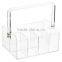 5-Section Fashion Clear Acrylic Tote