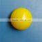 yellow polyurethane ball PU round ball manufacturer china