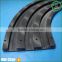 Engineering plastic sheet parts customized black plastic Tivar1000 HDPE bending guide