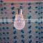 new design LED RGB lighting crystal bulb,crystal bulb shape chandelier, crystal chandelier for wedding decoration(MHD-001)