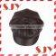 Fashion stylish pu leather ivy newboy cap hat for men