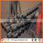 D108mm conveyor spiral idler,ISO conveyor clean idler for Laterite heavy industry