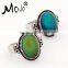 Fashion Jewelry Ring Zinc Alloy Safe Material In Antique Sterling Silver Plating for Sale Hot Alloy Ring