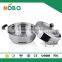 Mulitifunction Food Steamer Pot with Metal Lid