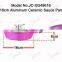 16cm Aluminum Ceramic Sauce Pan/Induction Die Cast Sauce Pan with Glass Lid