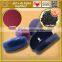 Large leather sotf material sunglass case leather with Zipper wuxi supplier online sale