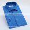 Stretch fabric slim fit spread collar slort sleeve a series of 4 colors4 color mens dress shirt