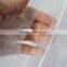 transparent die cut handle plastic zipper bags with logo printing