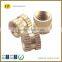 Cnc Turning Reasonable Price Brass Hex Bolt and Nut