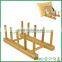 Bamboo Simply Plate Rack /Dish Rack/Dish Holder Stand