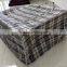 Customized PP Black Check Luggage Travel Sacks Woven Bags                        
                                                Quality Choice