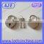 AJF very beautiful heart shaped silver rhinestone padlock