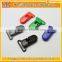 Yukai plastic safety clip for pacifier/soother clip pacifier clip/plastic clip