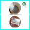 round chocolate&sugar&candy cylinder plastic packaging box