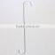 Metal hanger hook long metal s hook