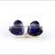 heat resistant heart shaped loose 113# blue sapphire spinel