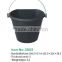 recycled rubber buckets&pails,strong cement barrel,cubo de goma 11L
