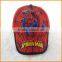 Spider Man cartoon girls new children baseball cap European and American foreign trade peaked cap sun hat