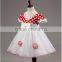 Lastest wholesale kids frocks designs chiffon birthday dresses for girls TR-WS34
