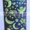 Glow in dark puffy foam sticker