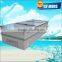Top open door chest freezer