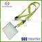 cheap custom sublimation waterproof plastic case lanyard