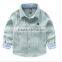 Custom made different types100% cotton fashion designer kids shirts boys