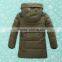 Custom Boys Hoody Windproof Duck Down Jacket