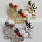 Reindeer Bring Full Of Christmas Gift On Sleigh Brooch