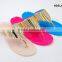 New Fashion PVC Lady Jelly Slipper Factory